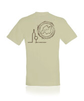 Der Mallorquiner T-Shirt Flaschenlogo grün