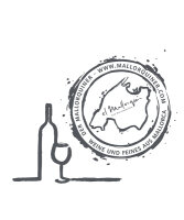 Camiseta del Mallorquín logo de botella negro