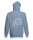 Der Mallorquiner Hoodie Flaschenlogo hellblau