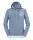 Der Mallorquiner Hoodie Flaschenlogo hellblau