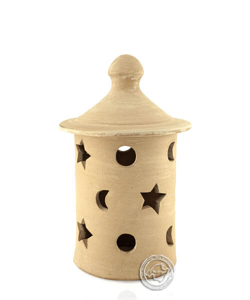 Lampara Pequeno Esterlla Antigua / Mond und Sterne ohne Sockel, 33 x 20cm, klein
