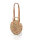 Korbtragetasche Palma-Serie mit langen Ledergurten und Pailletten 26 x 26 cm, je Korb