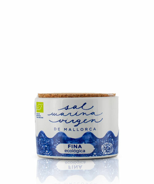 Sal Marina Virgen de Mallorca eco. Fina, Tarro de cerámica de 125 g