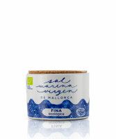 Sal Marina Virgen de Mallorca eco. Fina, 125-g-Keramikdose