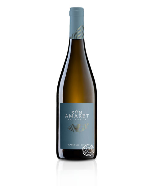 Son Amaret Blanco Semi Dulce, Vino Blanco 2023, 0,75-l-Botella