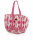 Strandtasche im Lengua-Muster pink 50 x 35 cm, je Stück