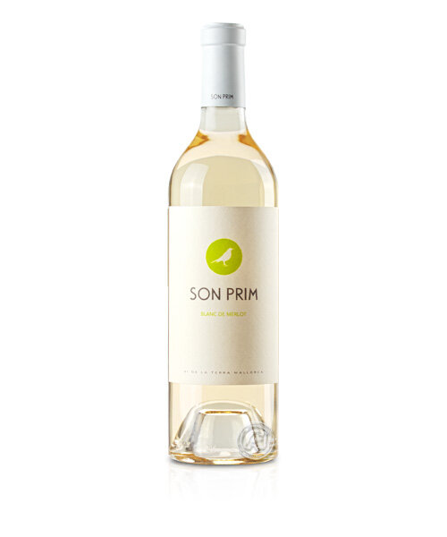 Son Prim Blanc de Merlot, Vino Blanco 2025, 0,75-l-Flasche