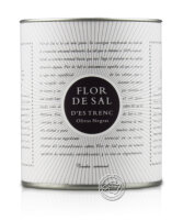 Flor de sal con aceitunas negras, 150-g-Dose