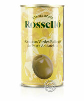 Rossello Aceituna Verde Rellena Anchoa, 350-g-Dose